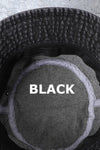 Denim Bucket Hat- Black