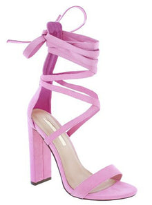  Rosalia Strappy Heel- Pink