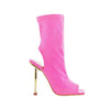Alina Cutout Heel- Pink