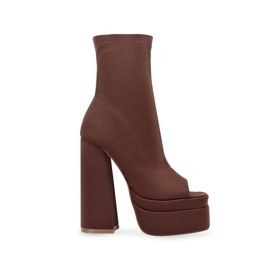 Ari Ankle Bootie-Brown