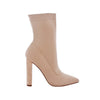 Flashy Ankle Bootie- Nude