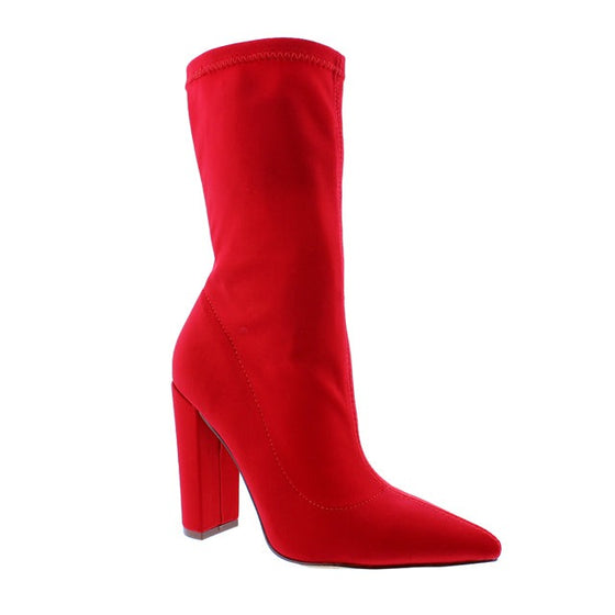 Nordic Bootie- Red